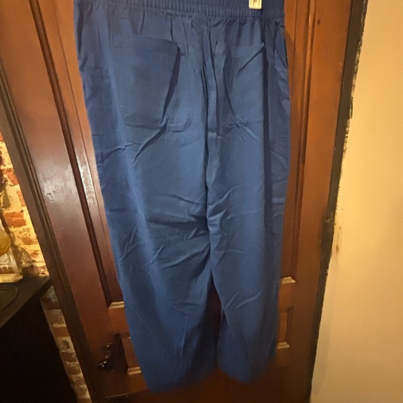 Old Navy Women's Wide Leg Pants - Blue - Picture 2 of 3